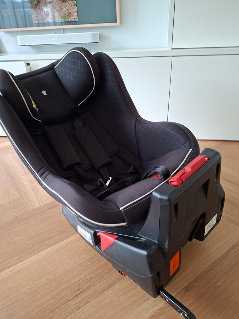 Kinderautostoel met Isofix en verstelbare rugleuning, Ophalen