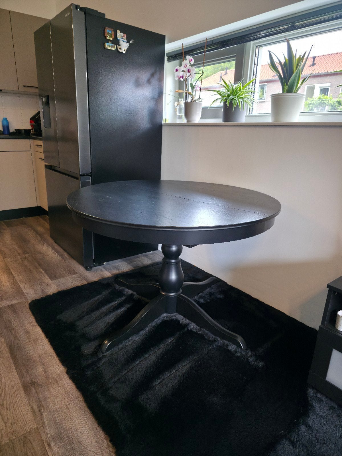 Ikea Ingatorp uitschuifbare eettafel! Z.G.A.N.!, Huis en Inrichting, Tafels | Eettafels, Zo goed als nieuw, 100 tot 150 cm, 100 tot 150 cm