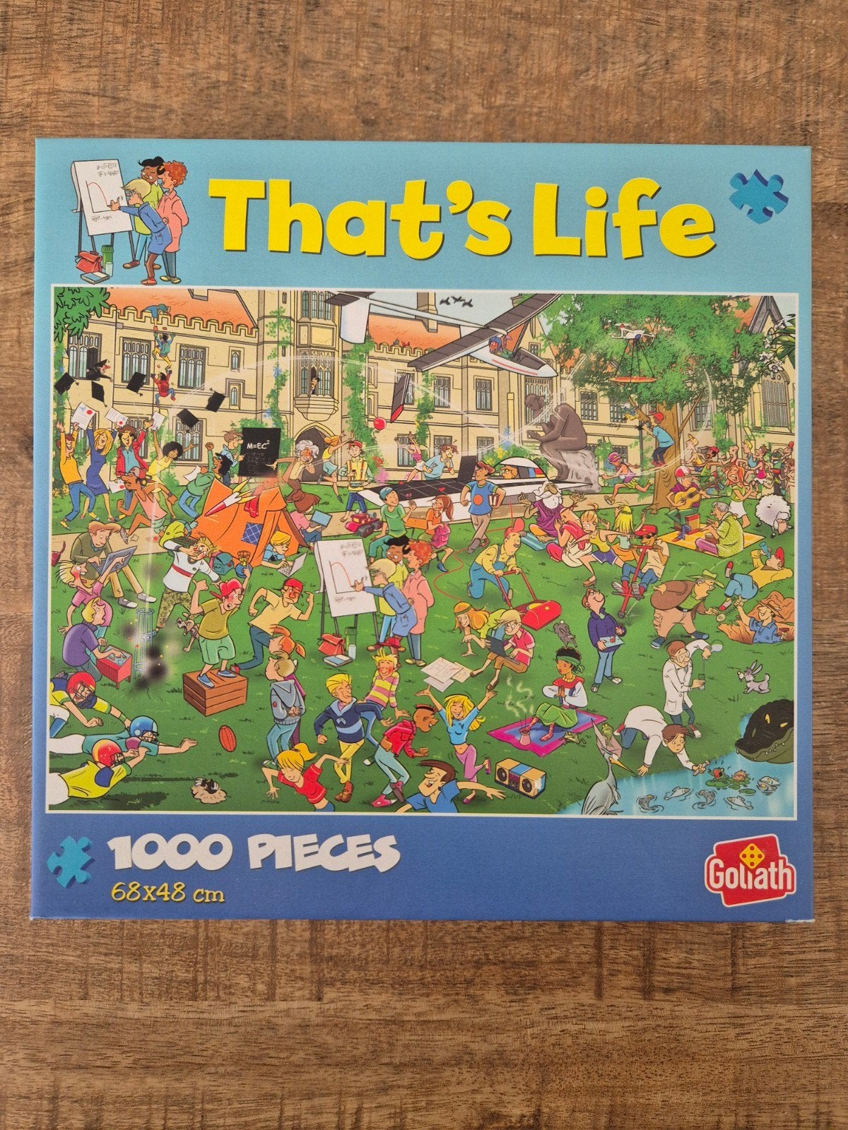 4x That's Life / Wacky World 1000 stukjes puzzels, Hobby en Vrije tijd, Denksport en Puzzels, Ophalen, 500 t/m 1500 stukjes, Zo goed als nieuw