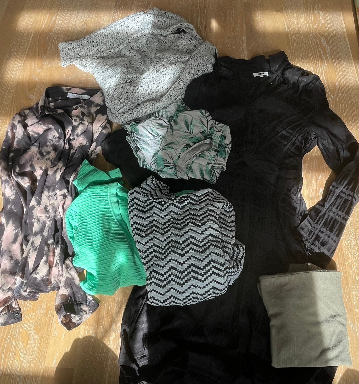 9 stuks Dames kleding maat XS/S niet of weinig gedragen, Ophalen of Verzenden, Zo goed als nieuw, Maat 34 (XS) of kleiner