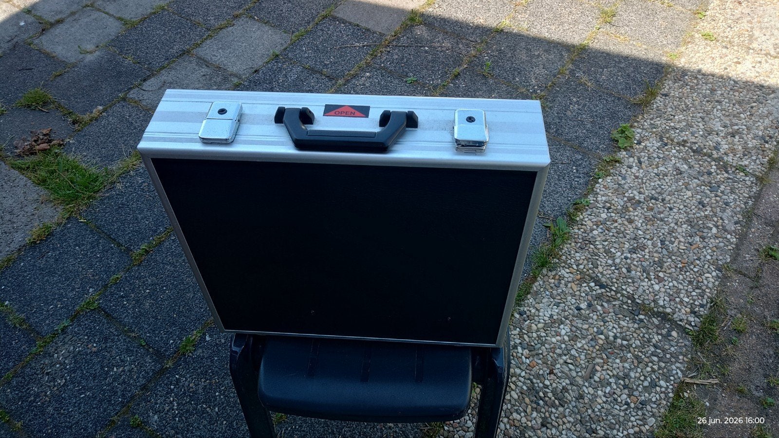 Flightcase koffer met sleutels 12x41x48 cm nieuwstaat, Ophalen, Zo goed als nieuw