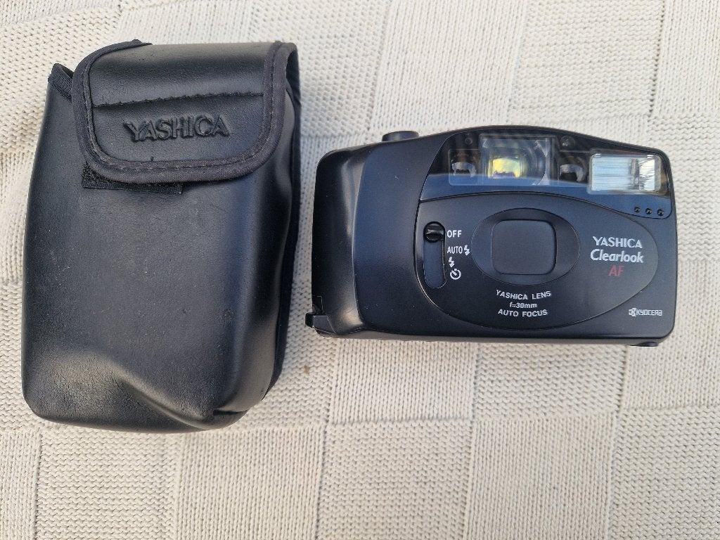 Yashica clearlook af camera vintage 35mm, Ophalen, Compact, Overige Merken