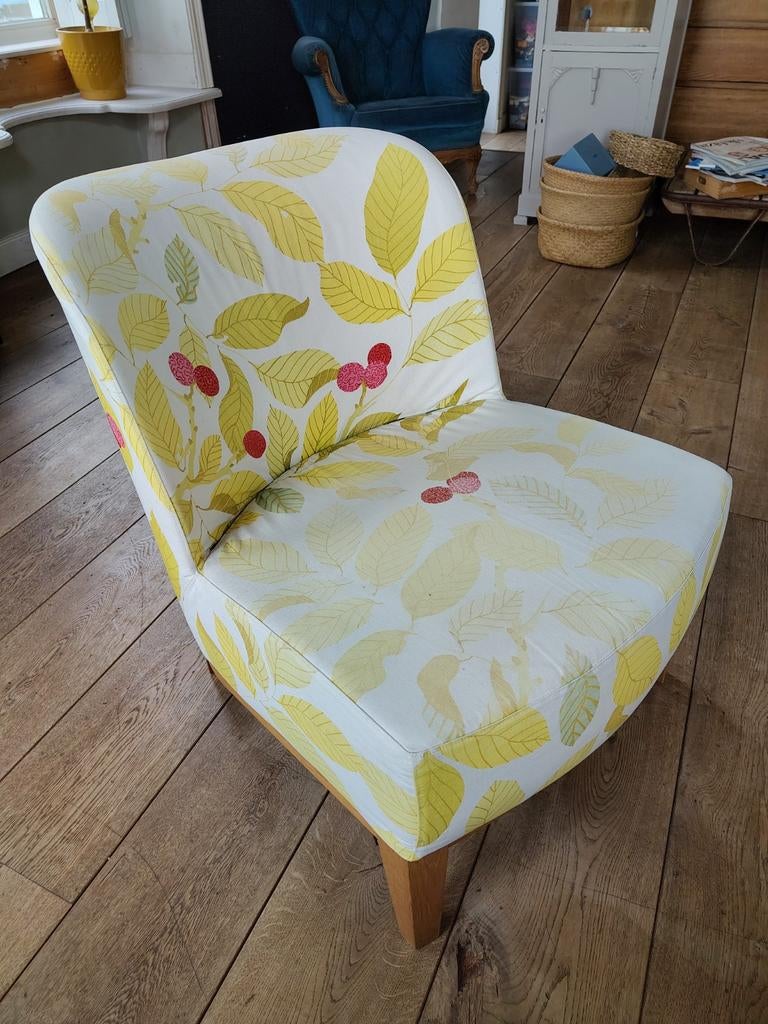 Ikea PS fauteuil met bladmotief, Ophalen