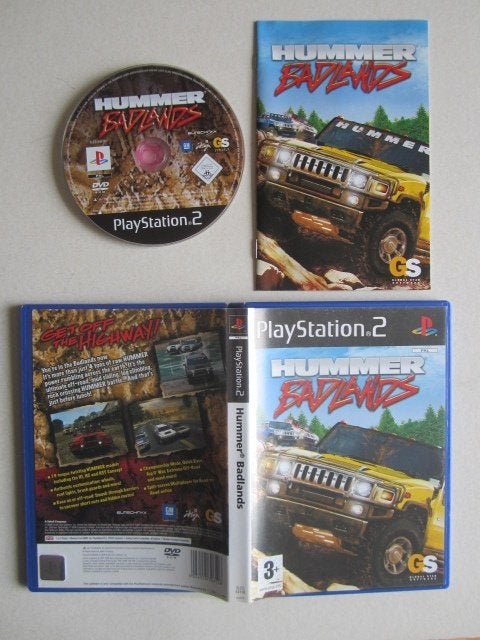 Hummer Badlands PS2 Playstation 2, 1 speler, Racen en Vliegen, Nieuw, Ophalen of Verzenden