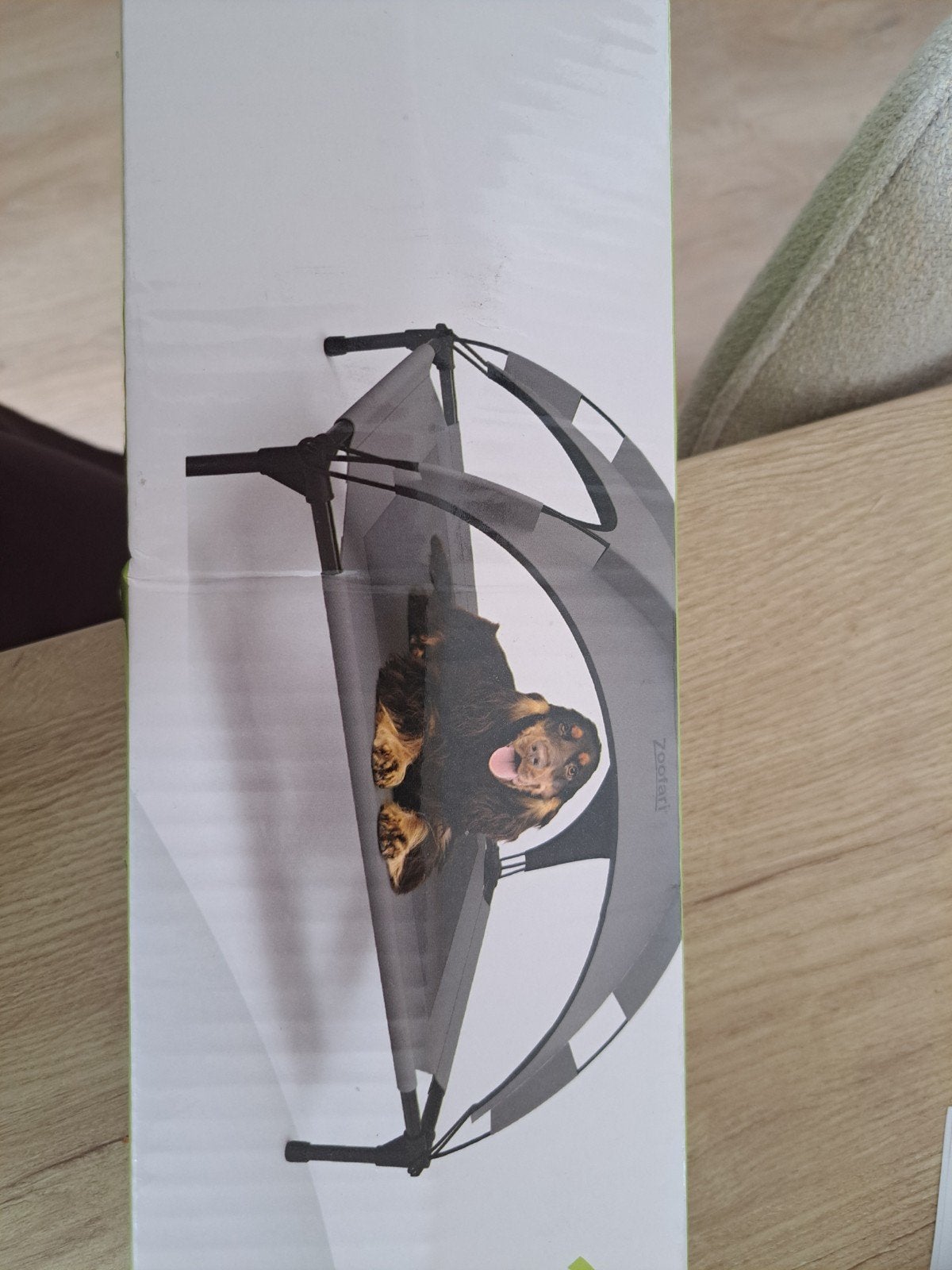 Honden stretcher met zonneluifel. Nieuw 1 keer opgezet, Dieren en Toebehoren, Hondenmanden, Ophalen, Nieuw
