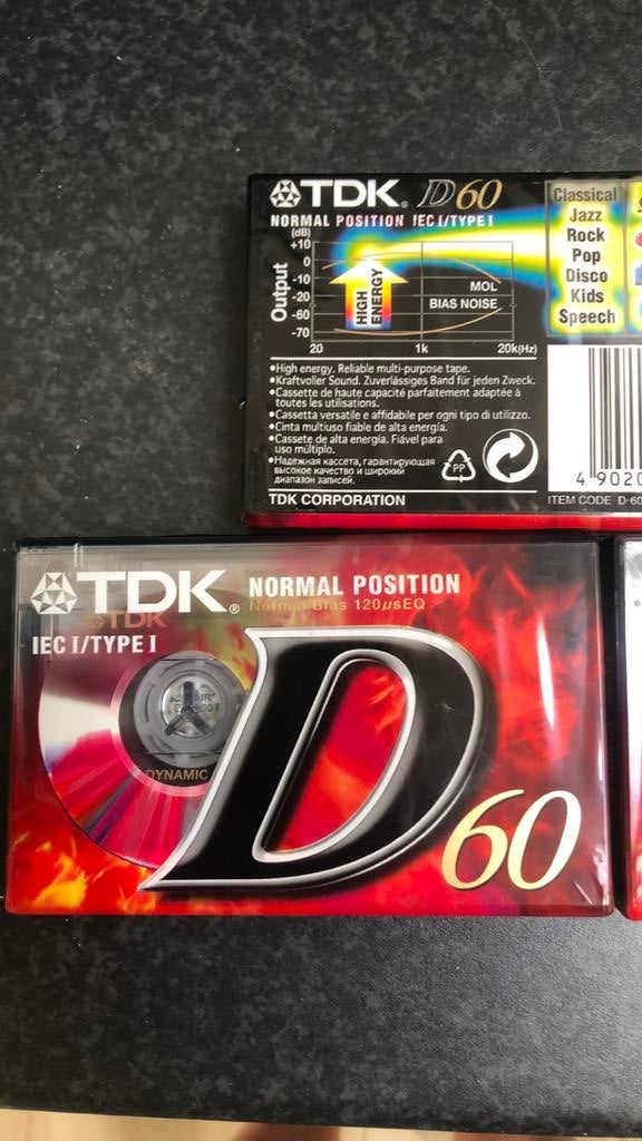 3 nieuwe cassettebandjes in orginele verpakking, Cd's en Dvd's, 2 t/m 25 bandjes, Overige genres, Ophalen of Verzenden, Zo goed als nieuw