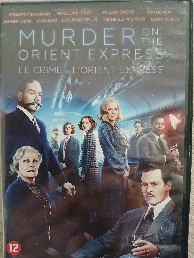 murder on the orient express - johnny depp, Alle leeftijden, Ophalen of Verzenden, Zo goed als nieuw, Overige genres