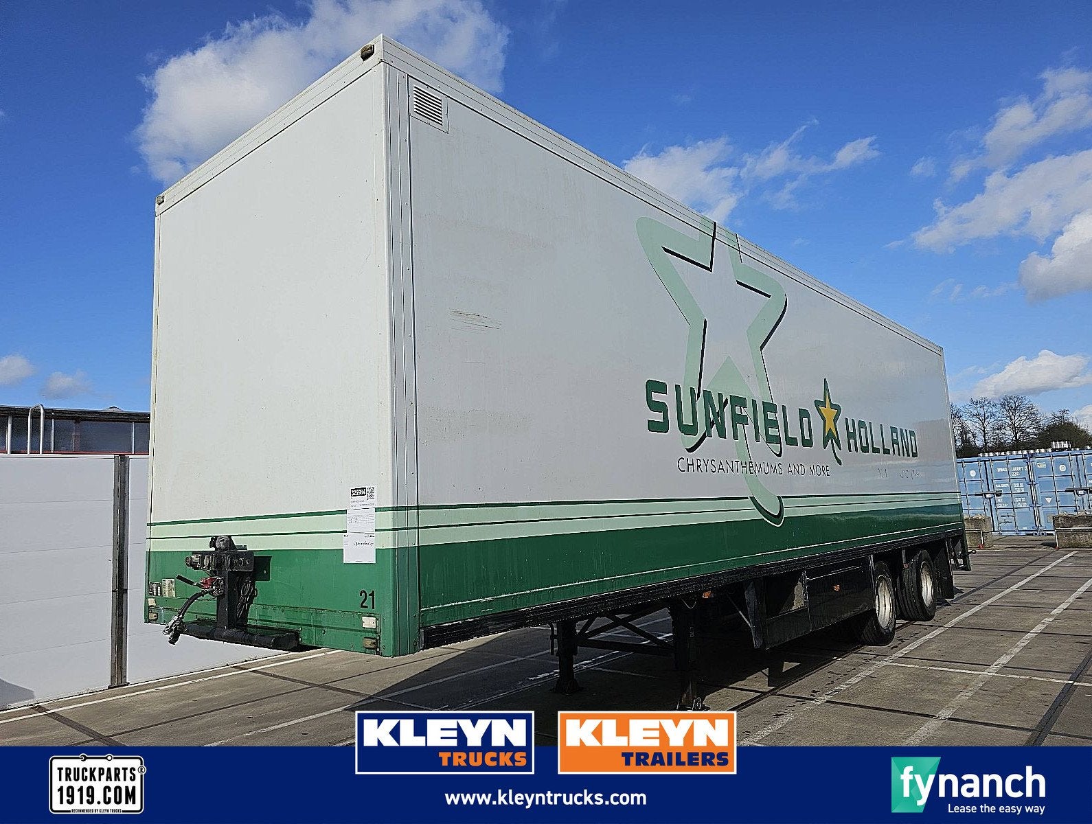 FLOOR FLO-12-20K1, Auto's, Vrachtwagens, Overige kleuren, Origineel Nederlands, Bedrijf, Aanhangers en Opleggers