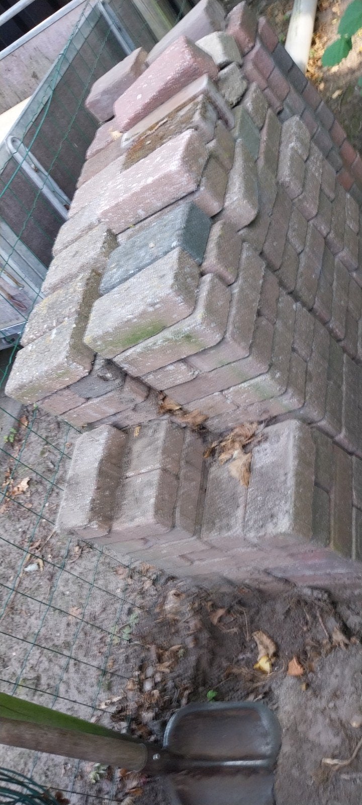 terras stenen, Ophalen, Gebruikt, Beton, Klinkers