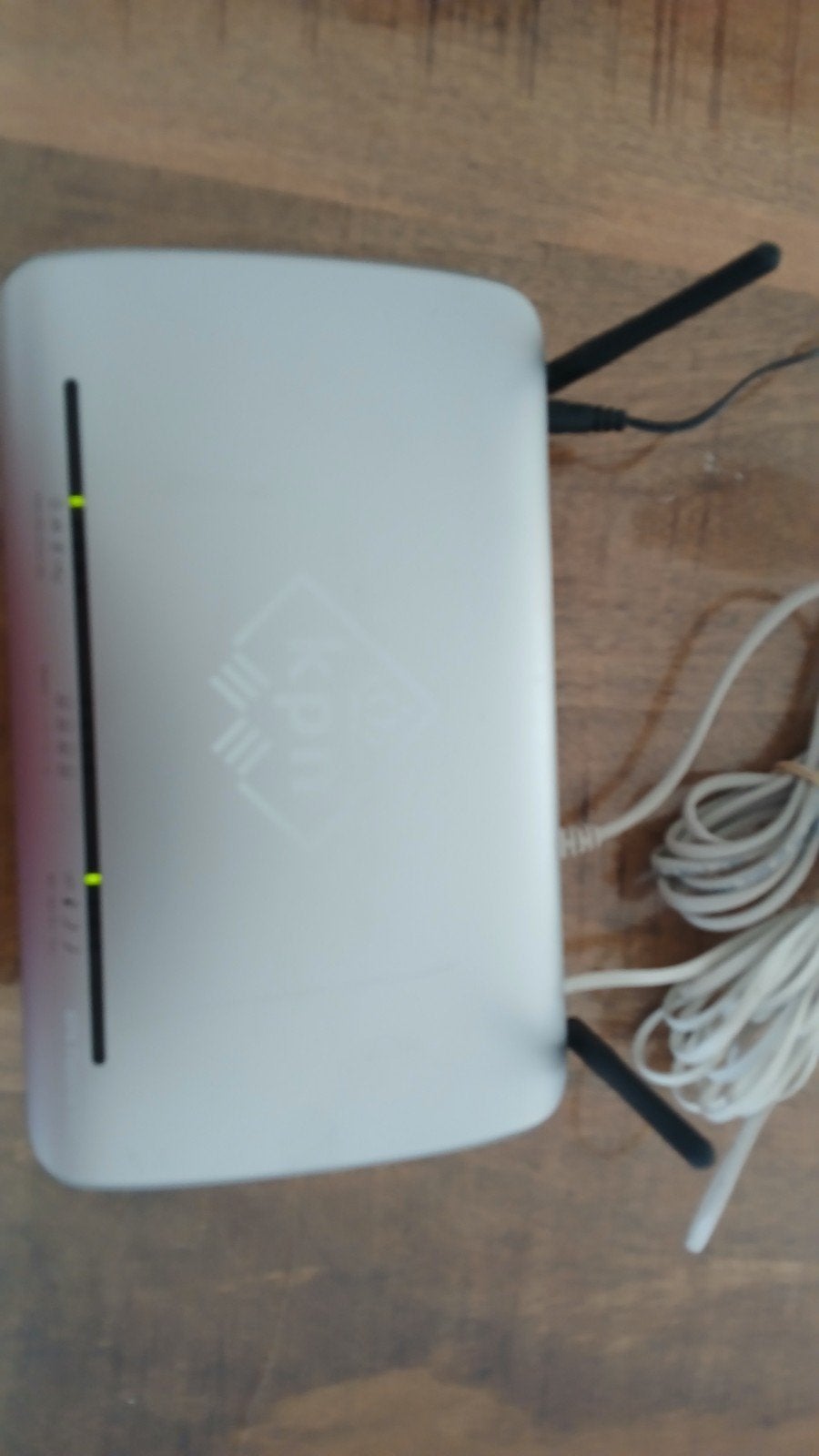 KPN Experiabox V10 met toebehoren, Computers en Software, Routers en Modems, Ophalen of Verzenden, Gebruikt, Router met modem