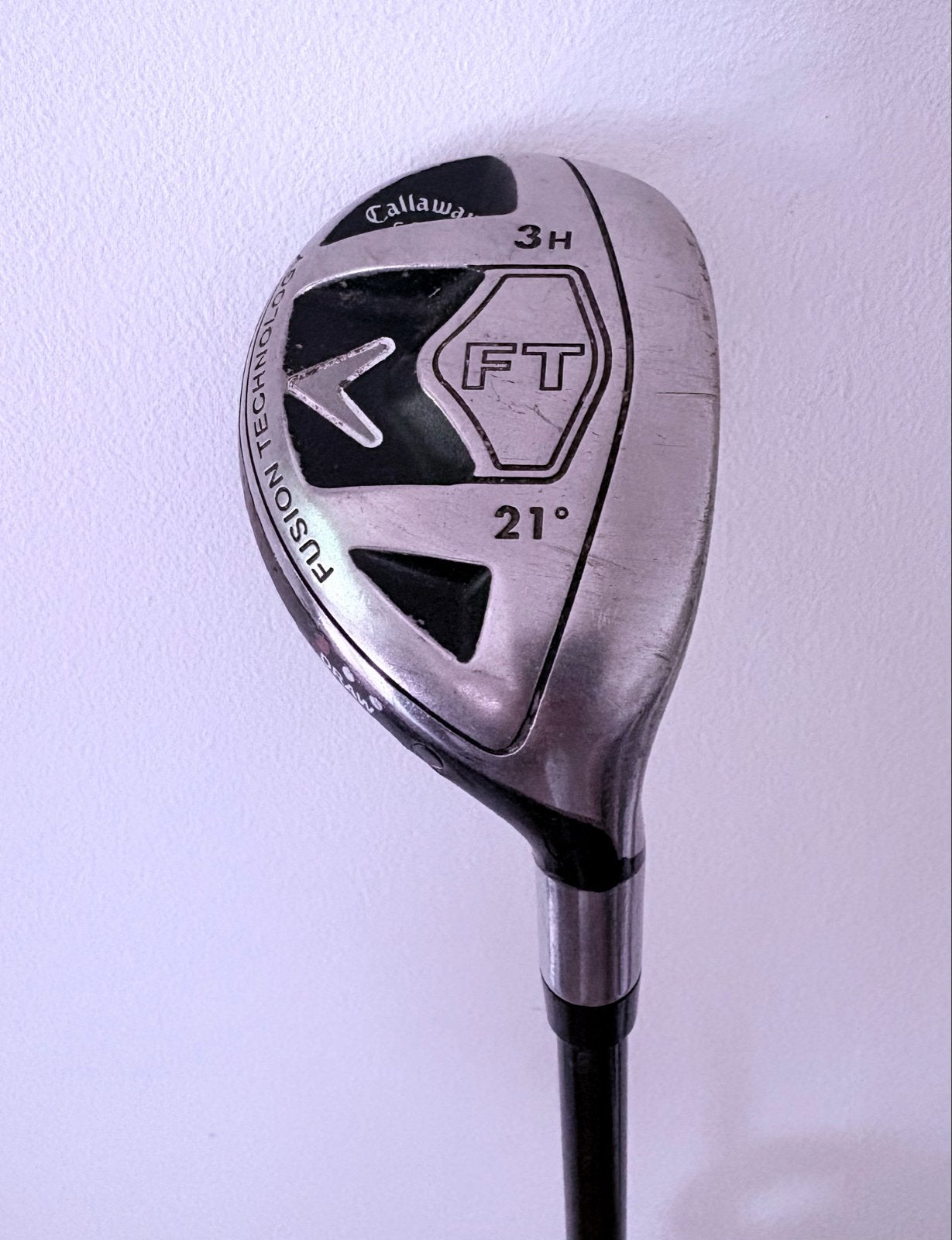 Callaway FT Hybrid 3 (21 grad) regular flex, Ophalen of Verzenden, Gebruikt, Club, Callaway