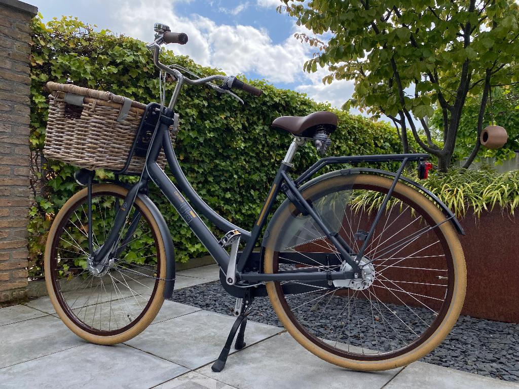 Damesfiets Cortina U5 (met mand) te koop!, Ophalen, Zo goed als nieuw, Overige merken, Versnellingen