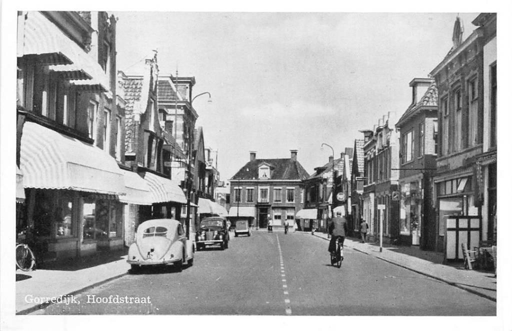 381-484-013 Gorredijk Hoofdstraat, Verzamelen, Ansichtkaarten | Nederland, Verzenden, Voor 1920, Friesland