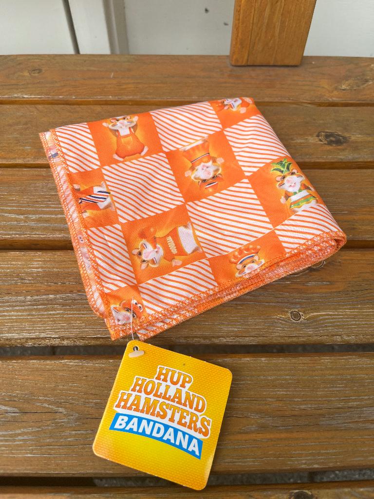 WK voetbal Hup Holland Hamsters bandana AH verzamelen, Albert Heijn, Ophalen of Verzenden
