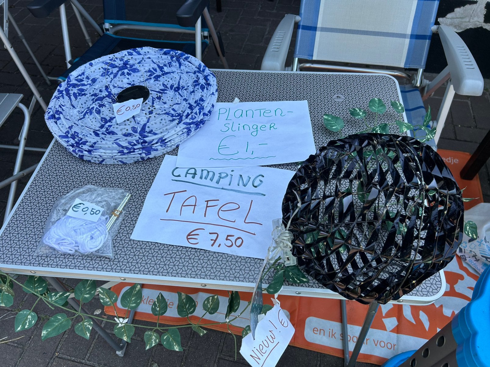 Camping tafel, Ophalen, Zo goed als nieuw, Campingtafel