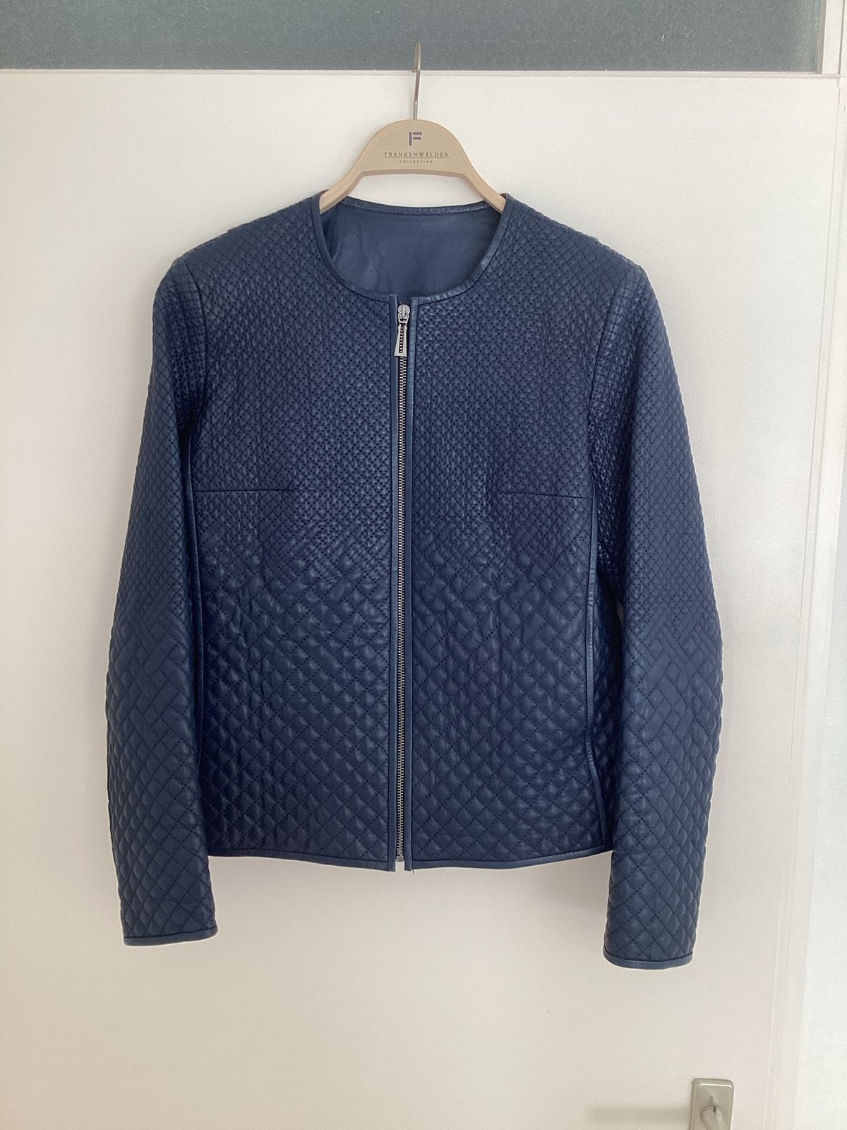 Stijlvol Giorgio Di Mare gewatteerd jasje, maat 36-38, Ophalen of Verzenden, Zo goed als nieuw, Maat 38/40 (M), Blauw