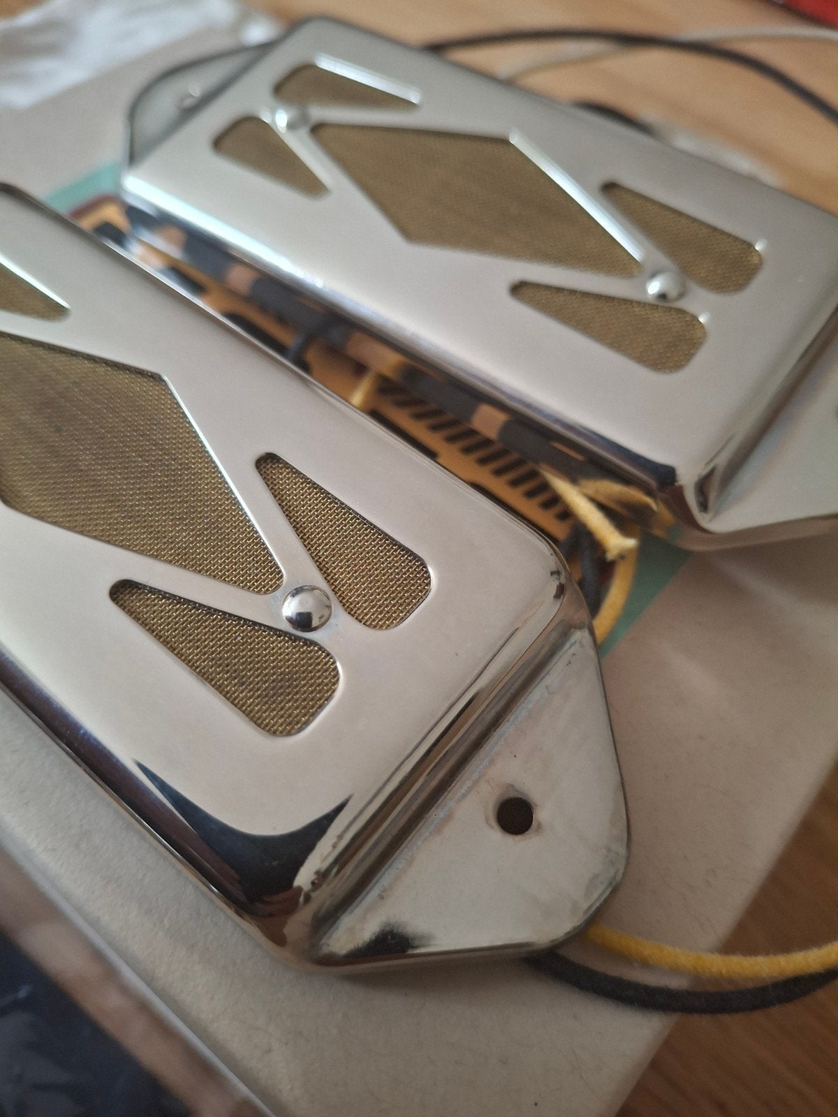 Set Mojo Goldfoil pickups, Ophalen of Verzenden, Zo goed als nieuw, Elektrische gitaar
