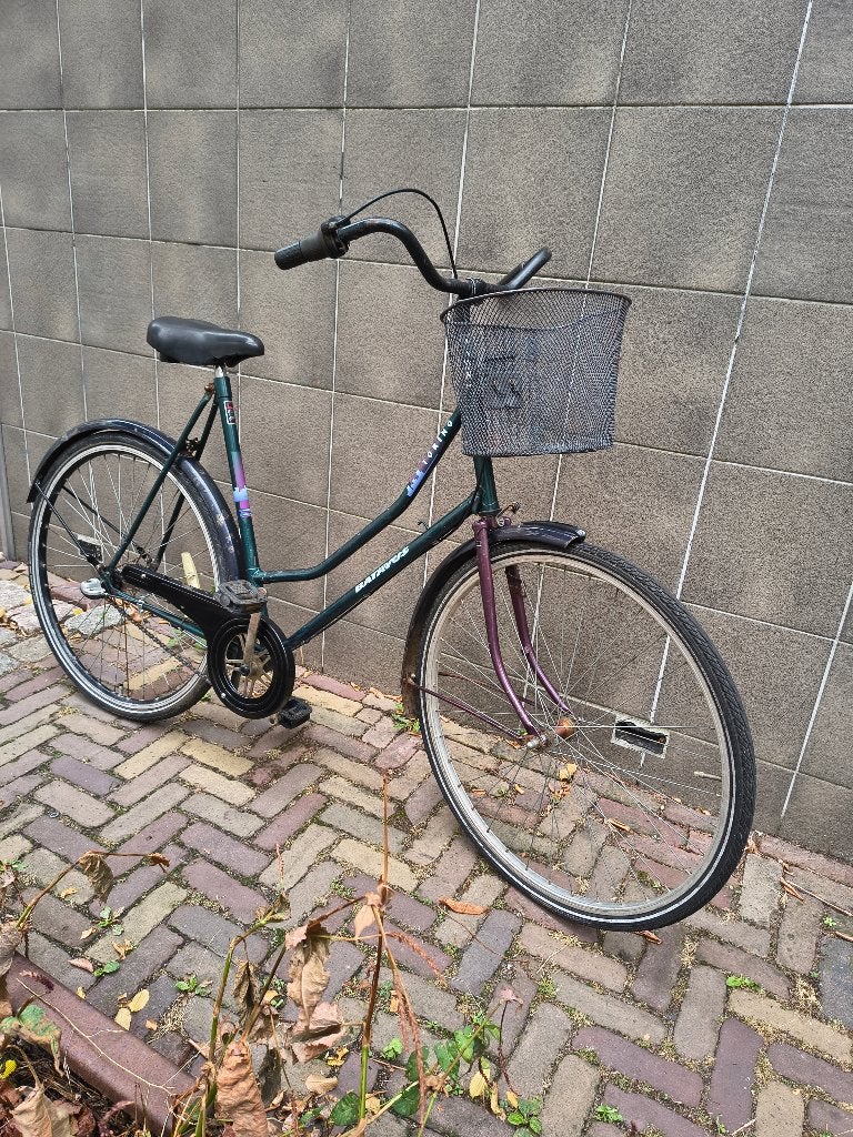 Batavus, 3 speed, terugtraprem, hoog frame, Ophalen, Terugtraprem, Gebruikt, Versnellingen