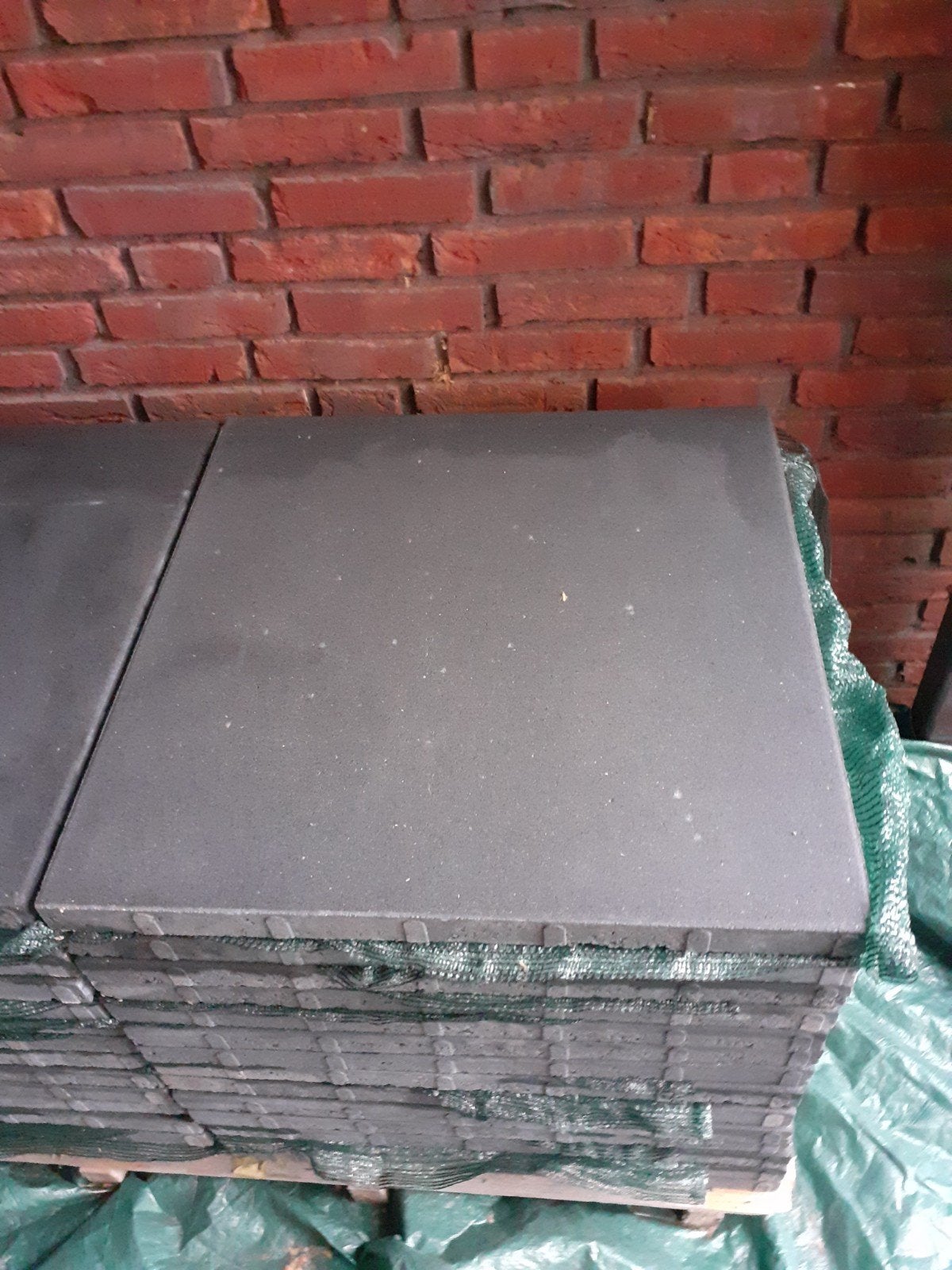 Tegels 60 cm x 60 cm antraciet / zwart nieuw !, 60 cm of meer, Overige typen, Nieuw, Overige materialen