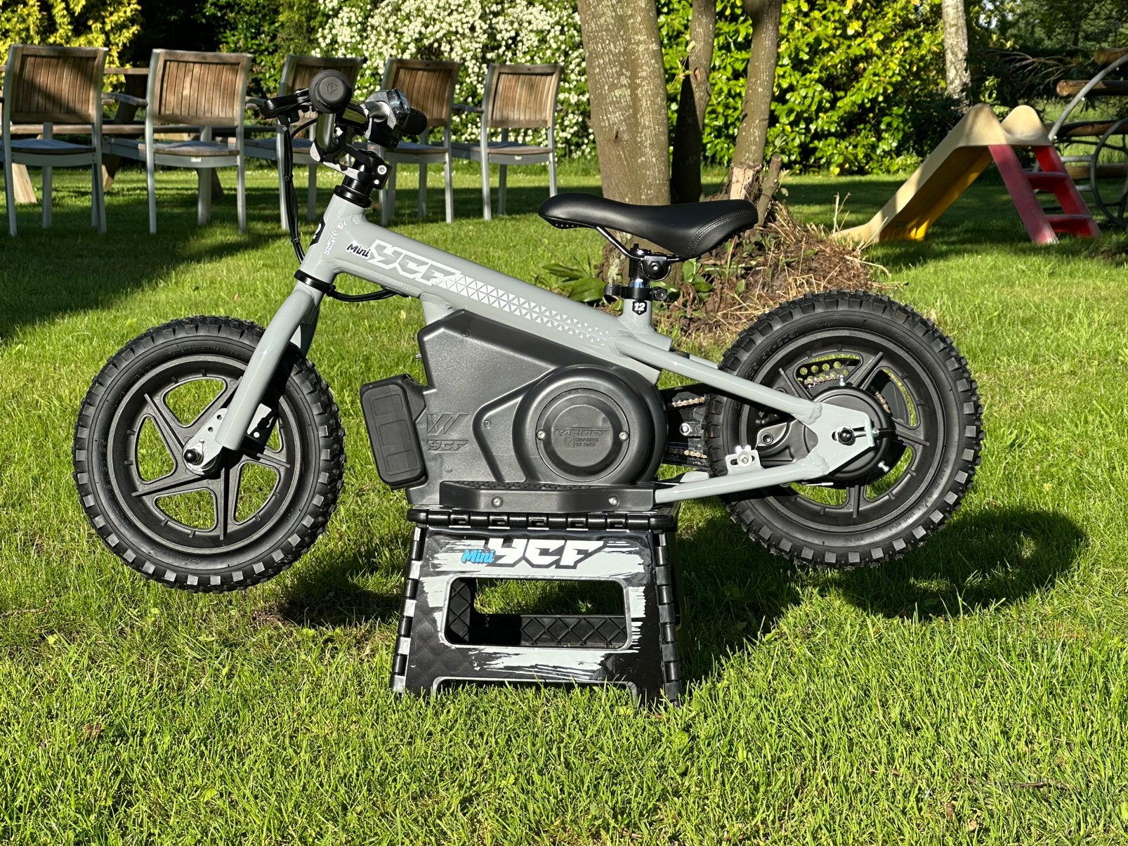 YCF Electrische Loopfiets 12 + 16” (alternatief ktm stacy), Sportuitlaat, Crossmotor, Gebruikt, Bedrijf