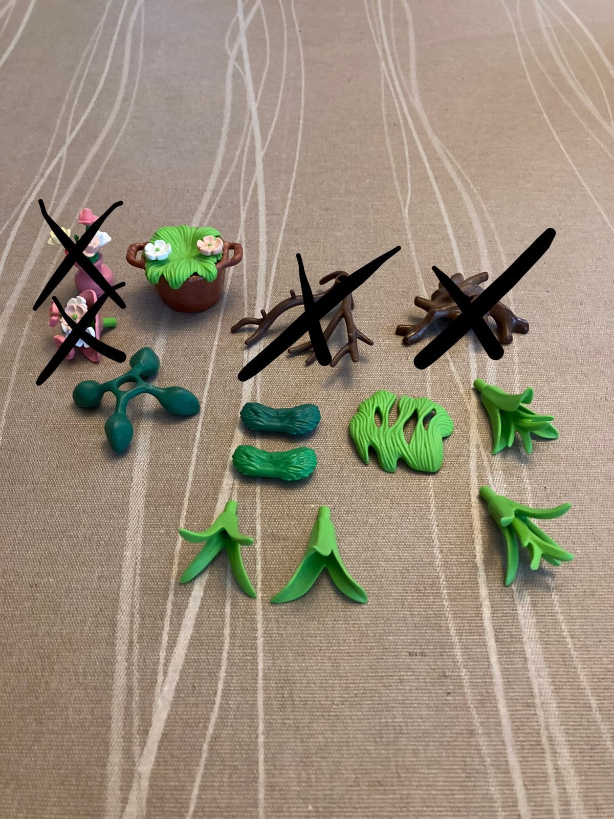 Playmobil groen divers., Ophalen of Verzenden, Zo goed als nieuw