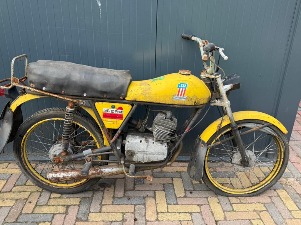 Gilera touring 50, Fietsen en Brommers, Brommers | Oldtimers, Ophalen of Verzenden, Overige merken