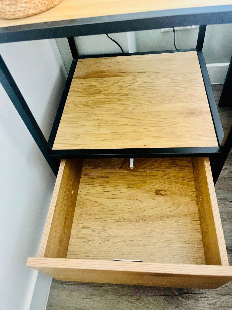 Nachtkastjes (2x), Ophalen, Minder dan 45 cm, 55 tot 70 cm, Zo goed als nieuw