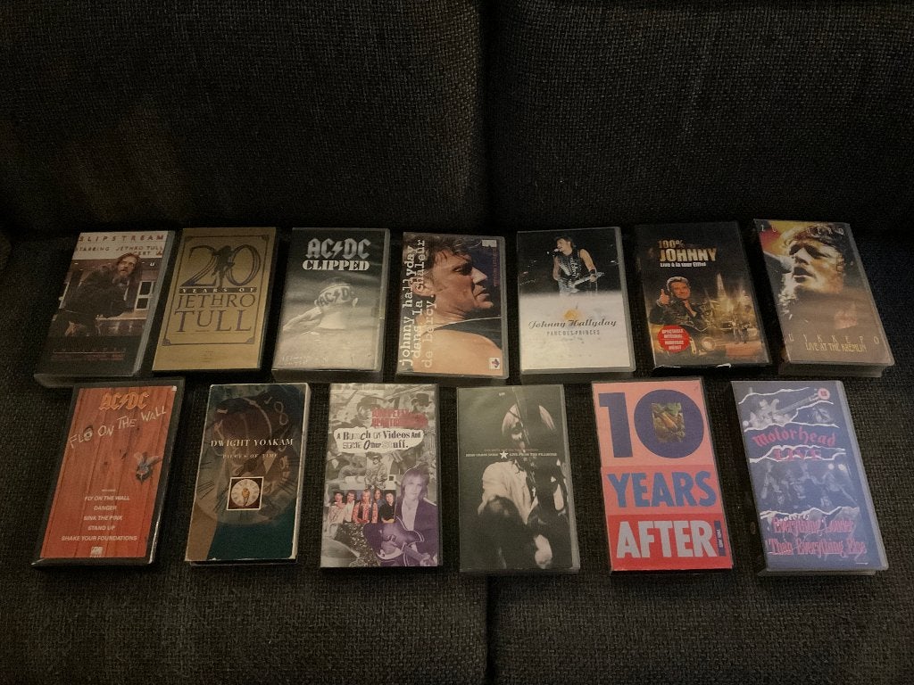 concerten op VHS, Engels, Alle leeftijden, Muziek en Concerten, Ophalen of Verzenden