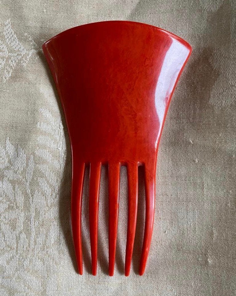 Art deco haarkam, Antiek en Kunst, Ophalen of Verzenden, Dames