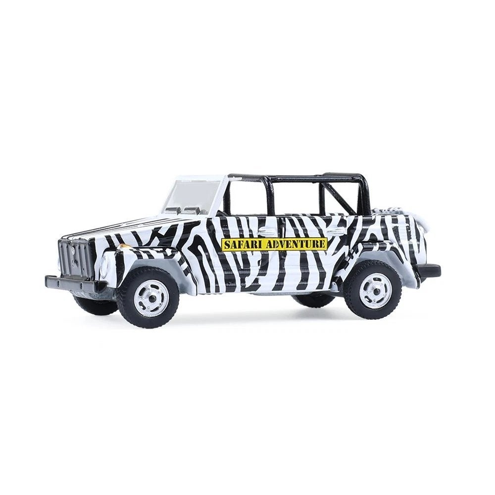 1974 Volkswagen Type 181 van Greenlight 1/64 The Thing Zebra, Ophalen of Verzenden, Nieuw, Auto