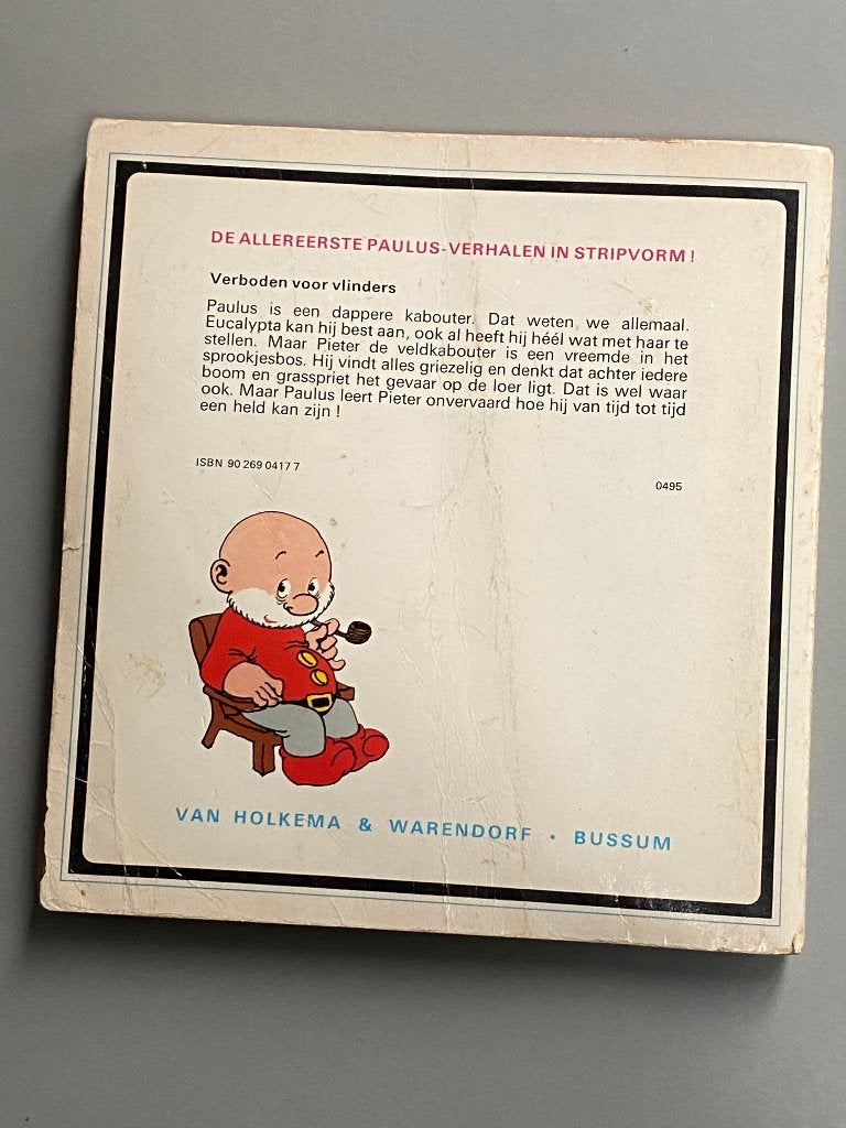 Paulus stripalbum 2 / verboden voor vlinders, Eén stripboek, Ophalen of Verzenden, Zo goed als nieuw