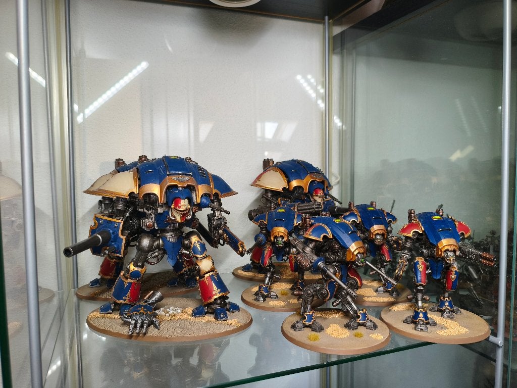 imperial knights 40k, Ophalen, Figuurtje(s), Geverfd, Warhammer 40000