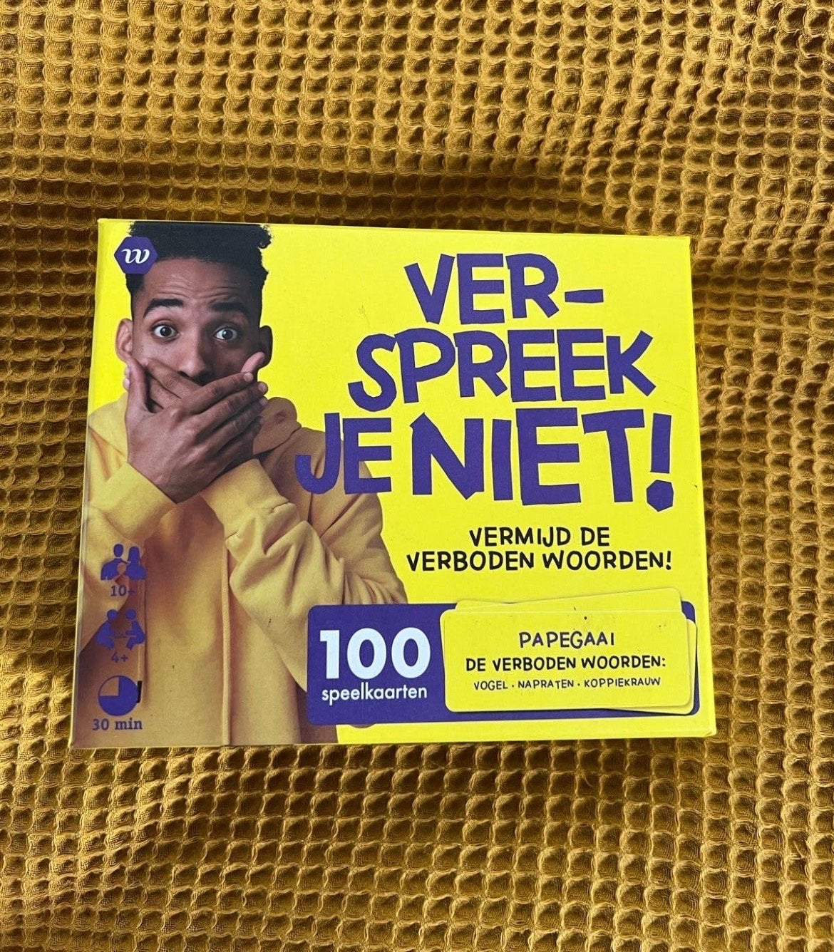 Verspreek je niet! - Vermijd de verboden woorden!, Drie of vier spelers, Ophalen of Verzenden, Nieuw