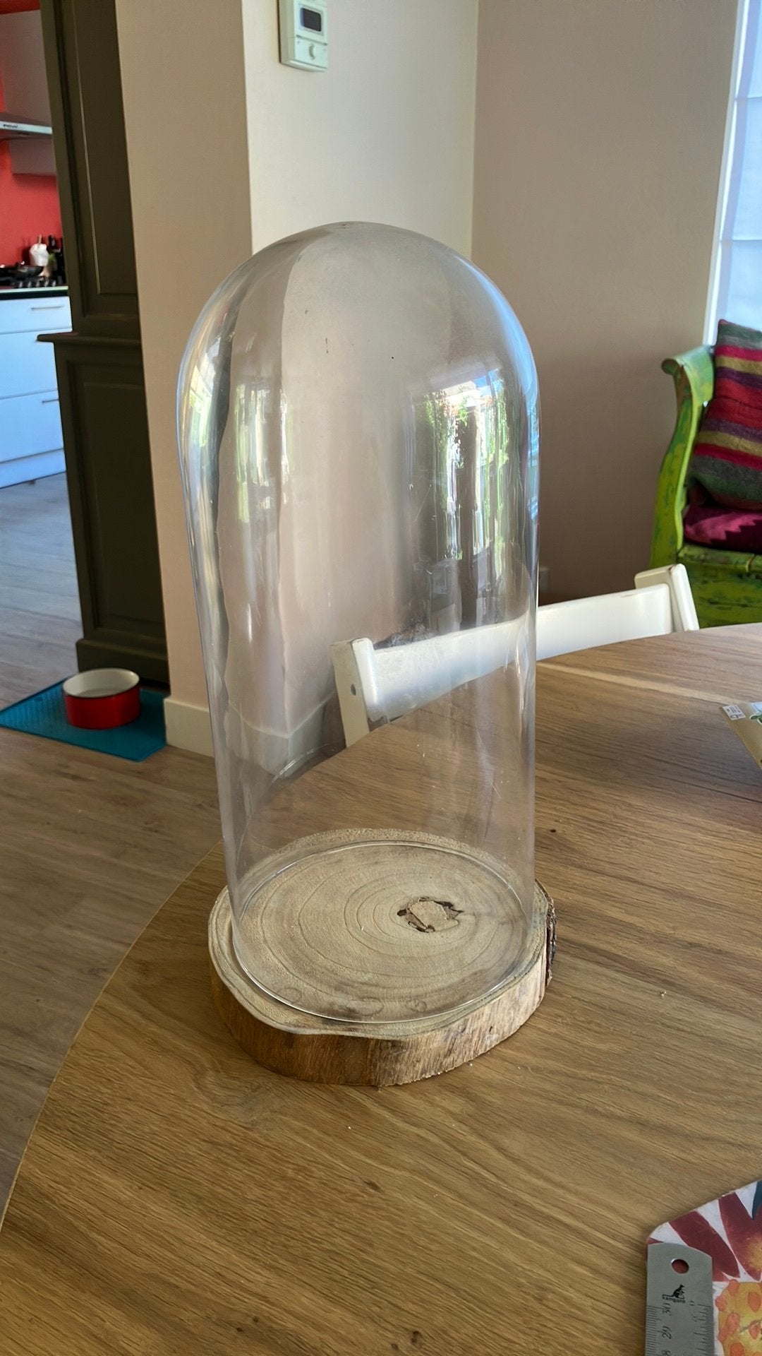 Stolp met houten plateau, Ophalen, Zo goed als nieuw