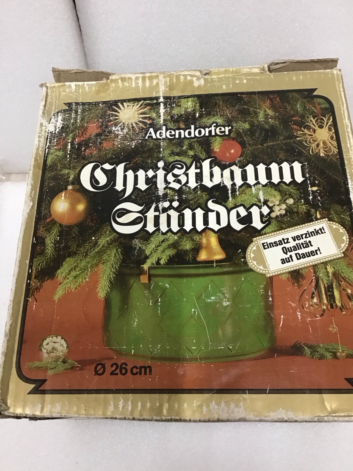 Vintage Kerstboom standaard/voet, Diversen, Kerst, Ophalen of Verzenden, Gebruikt