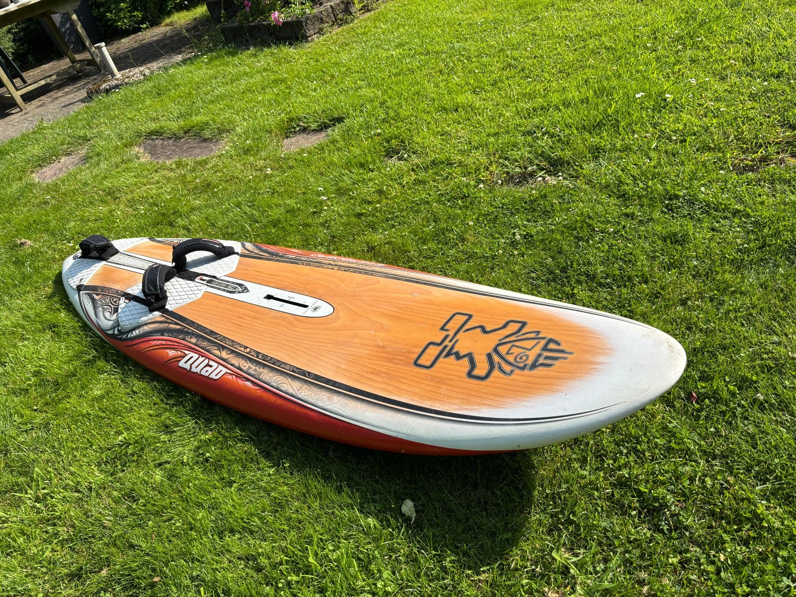 Starboard Quad Windsurfboard - 81 liter, Watersport en Boten, Gebruikt, Minder dan 250 cm, Ophalen of Verzenden, Starboard