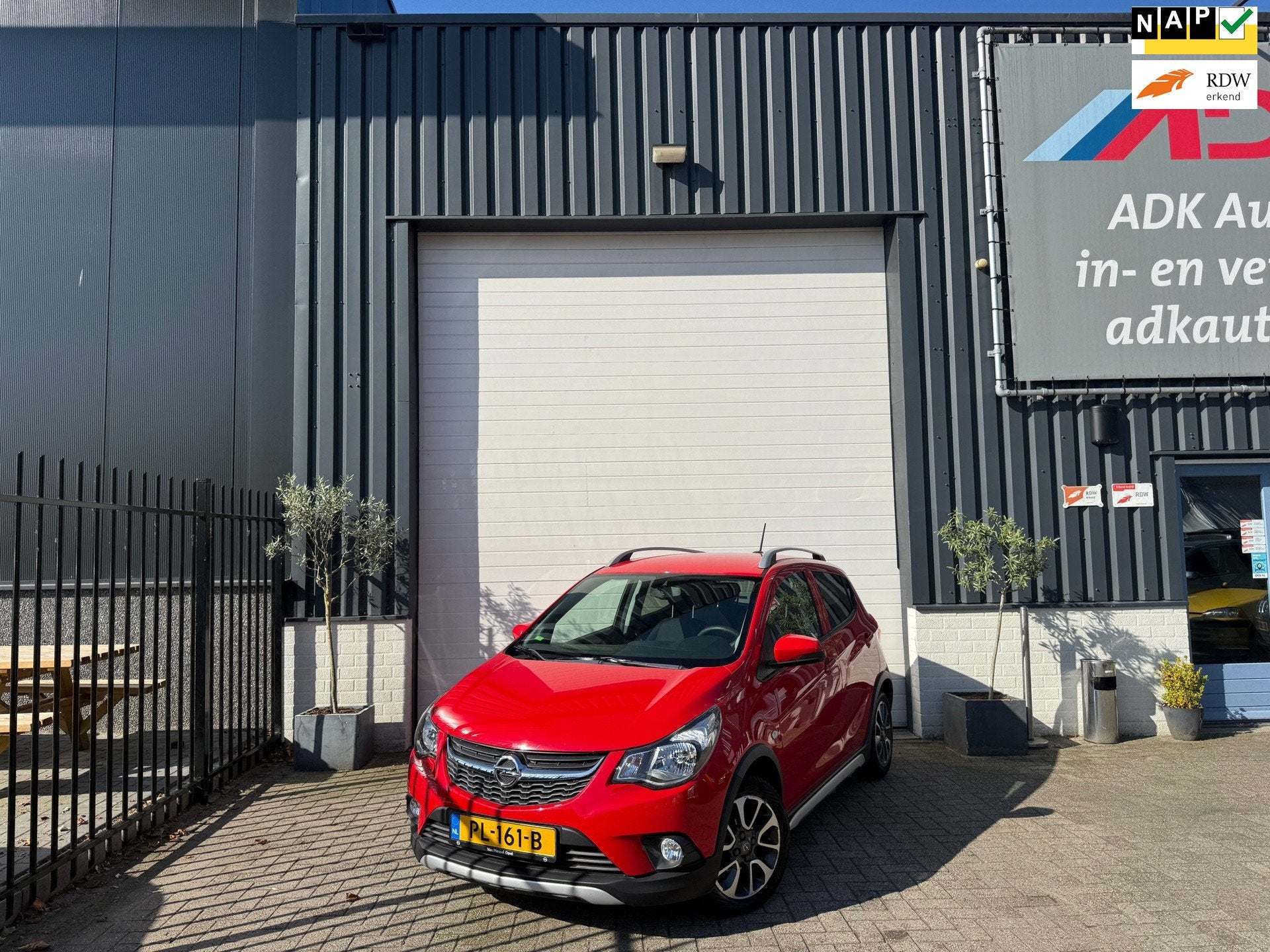 Opel KARL 1.0 Rocks Online Edition PDC/AIRCO/CRUISE/MOOIE AU, Auto's, Voorwielaandrijving, 839 kg, Stof, Gebruikt