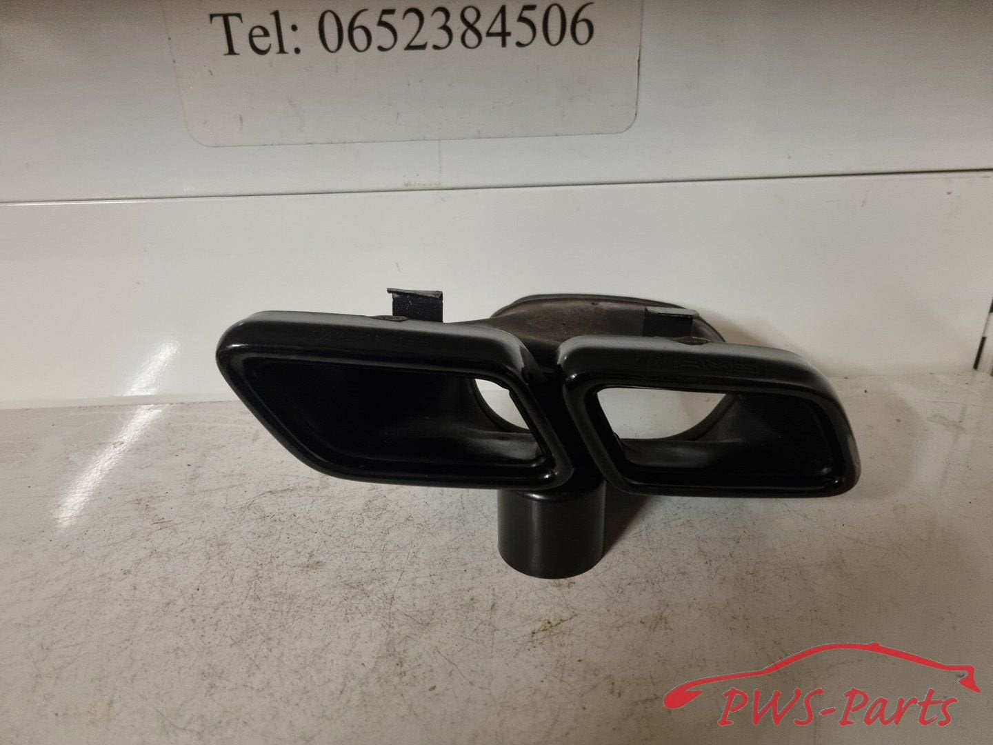 MERCEDES W205 AMG C63 UITLAAT SIERSTUK RECHTS ORIGINEEL, Auto-onderdelen, Uitlaatsystemen, Gebruikt, -, Ophalen of Verzenden, -