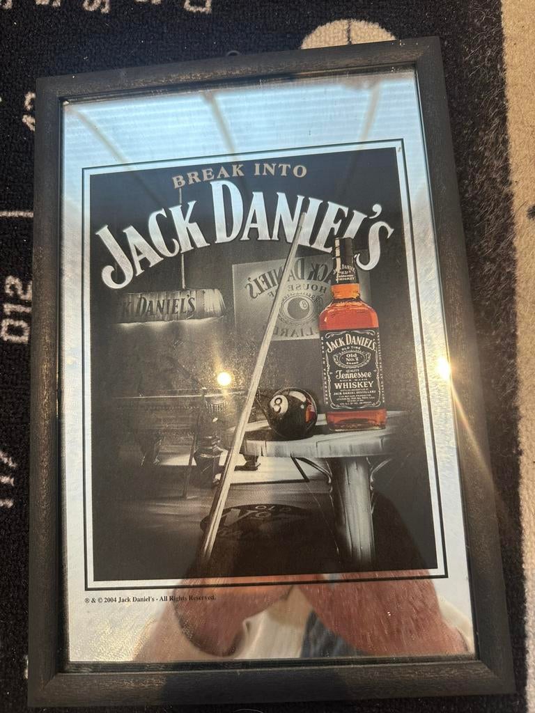Jack daniels spiegeltje, Ophalen of Verzenden, Minder dan 50 cm