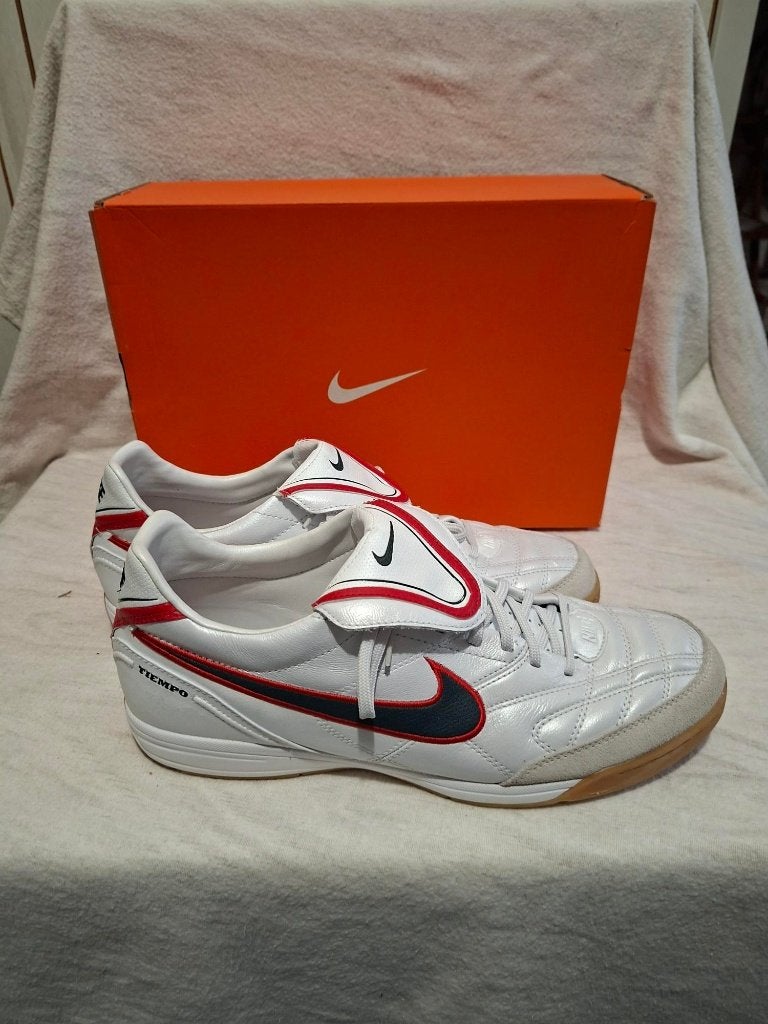 1645 NIEUW Nike Tempo Mystic III IC zaalvoetbal maat 47.5, Nike, Nieuw, Ophalen of Verzenden, Wit