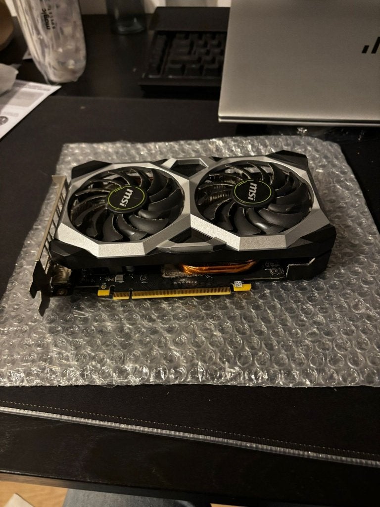 MSI GeForce GTX 1660 SUPER Ventus XS OC 6GB - Videokaart, PCI-Express 3, GDDR6, Ophalen of Verzenden, Zo goed als nieuw