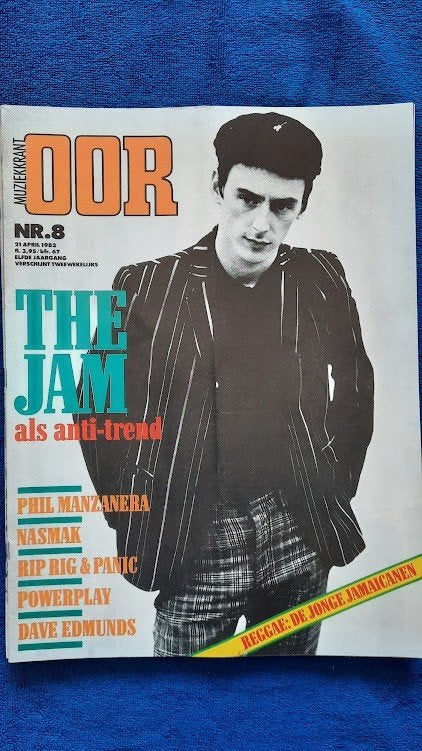 OOR 8-1982 The Jam Powerplay Dave Edmunds Nasmak Phil Manzer, Ophalen of Verzenden, Zo goed als nieuw, Muziek, Film of Tv
