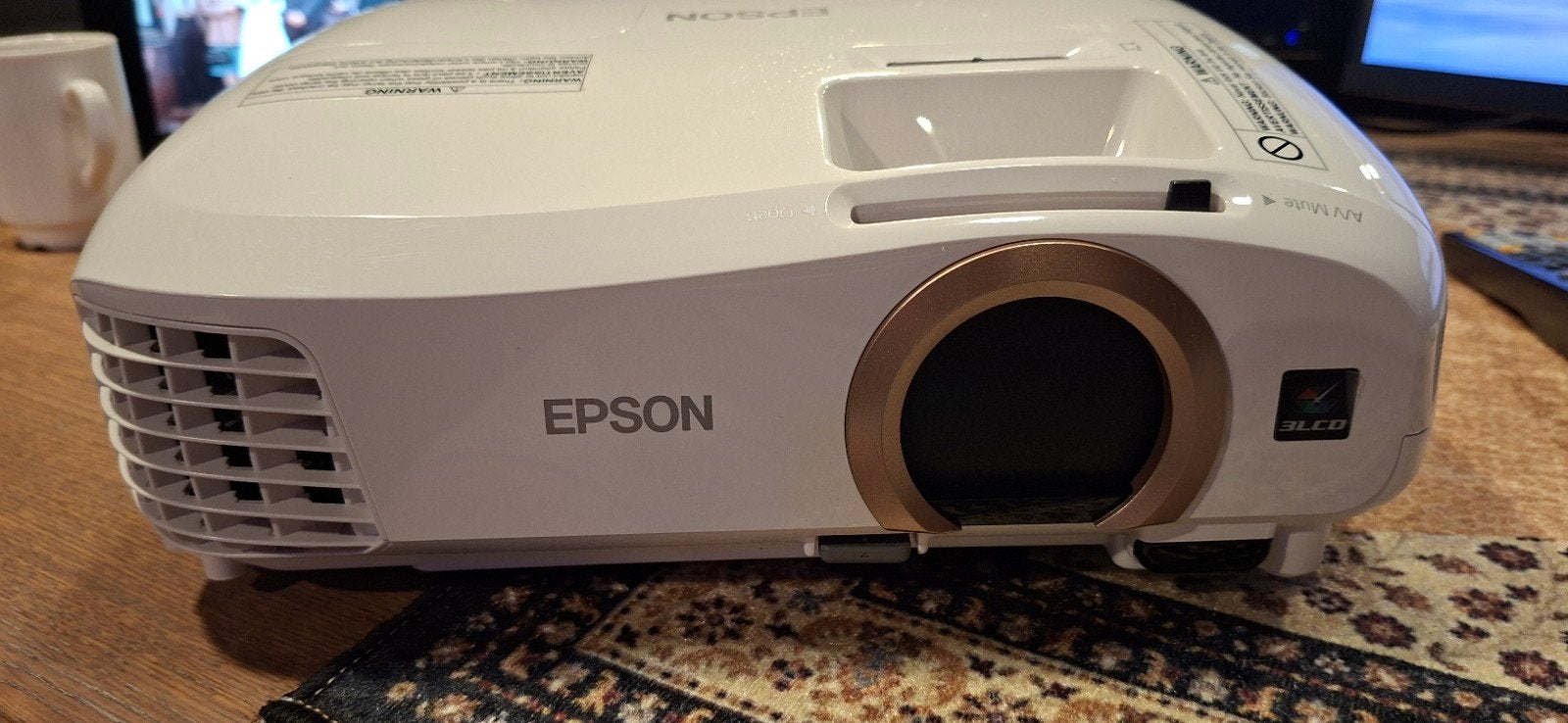 Epson EH-TW5350 Full HD 3D LCD Projector met Wi-Fi, Ophalen of Verzenden, Zo goed als nieuw, Full HD (1080), Epson