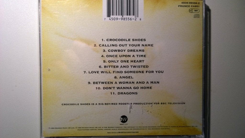 Jimmy Nail - Crocodile Shoes, Ophalen of Verzenden, Zo goed als nieuw, Pop, Album