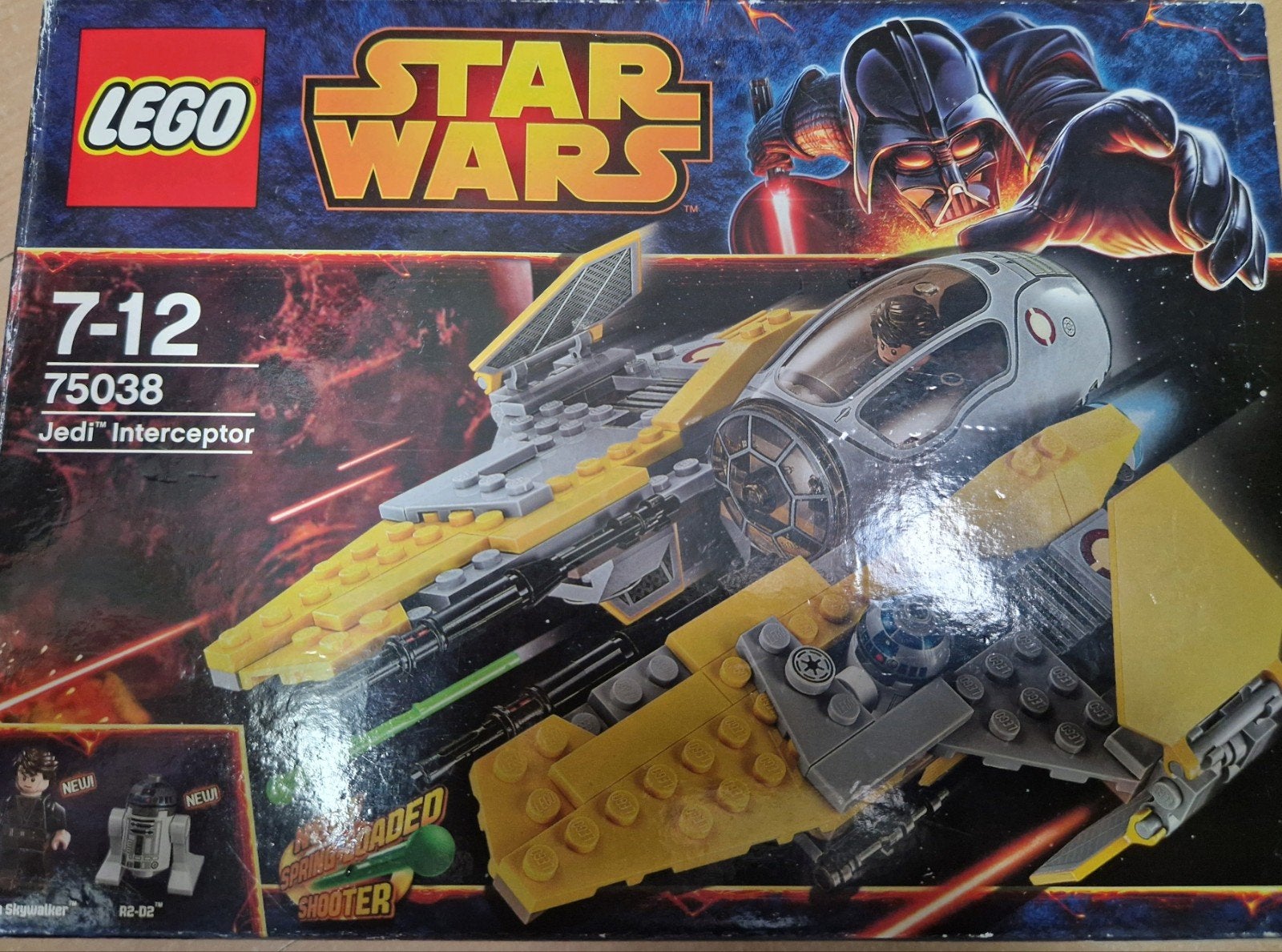 LEGO 75038 Jedi Interceptor, Gebruikt, Star Wars, Lego, Ophalen of Verzenden