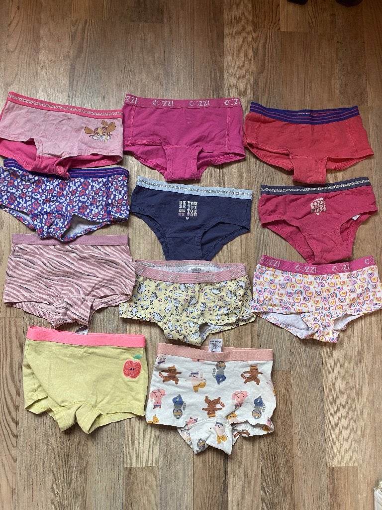 MEISJE BOXERS ONDERBROEK PAKKET, MAAT: 122/128, Ophalen of Verzenden, Zo goed als nieuw, Meisje, Nacht- of Onderkleding