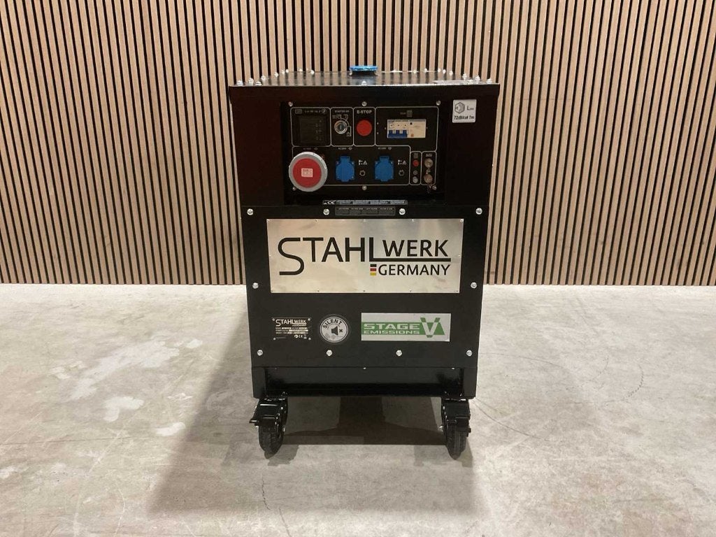 Stahlwerk SW-20KW Stroomgenerator‼️, Ophalen, Dieselolie, Geluidgedempt, Nieuw