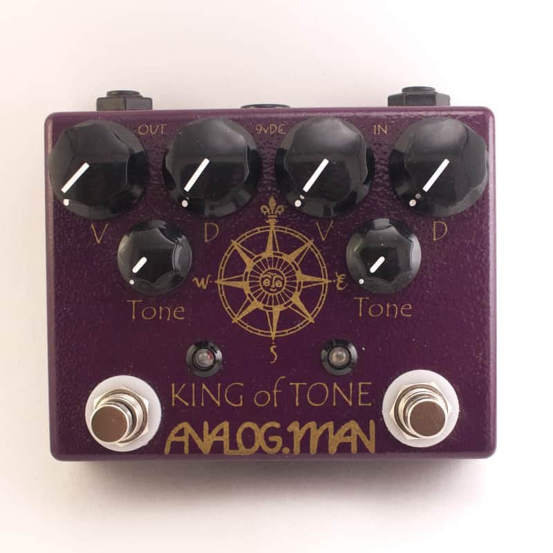 Analog Man King of Tone – NIEUW/ONGEBRUIKT, Muziek en Instrumenten, Ophalen, Nieuw, Distortion, Overdrive of Fuzz
