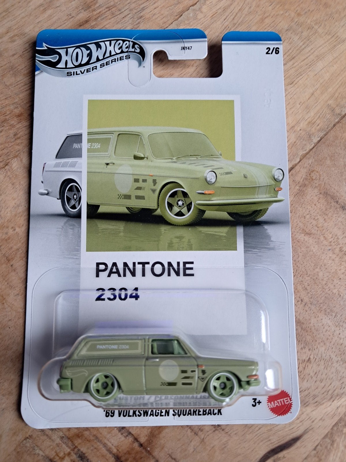 Hot Wheels Custom Volkswagen Squareback Pantone nieuw in ovp, Ophalen of Verzenden, Nieuw, Auto