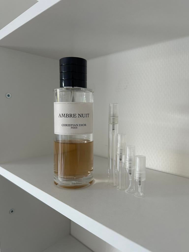 Dior Ambre Nuit parfum sample/decant, Sieraden, Tassen en Uiterlijk, Uiterlijk | Parfum, Ophalen, Zo goed als nieuw